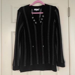 Calvin Klein Tie Up Sweatshirt